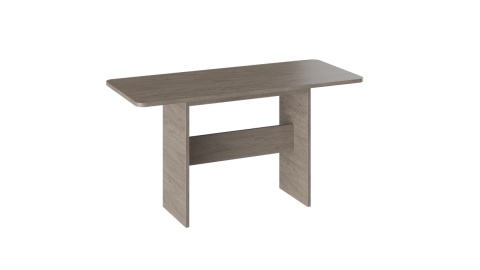 Кухонный уголок «Дублин» Дуб Сонома Трюфель/Кожзам Бежевый + Ткань Бежевая