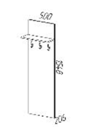 Вешалка Ника В500, венге